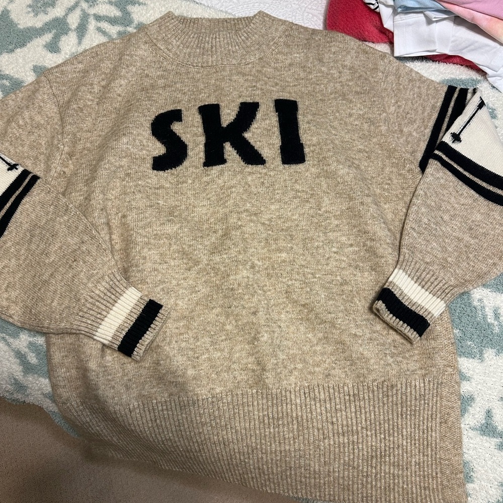 Lou & Grey Ski Sweater, size Medium